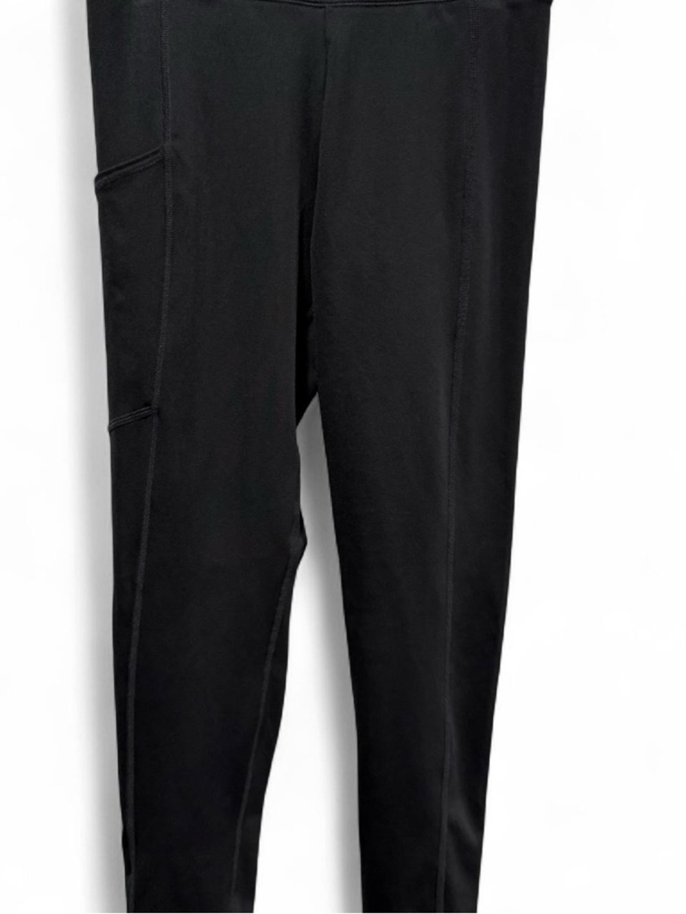 abercrombie kids Black Slim Athletic Joggers with Side Pocket